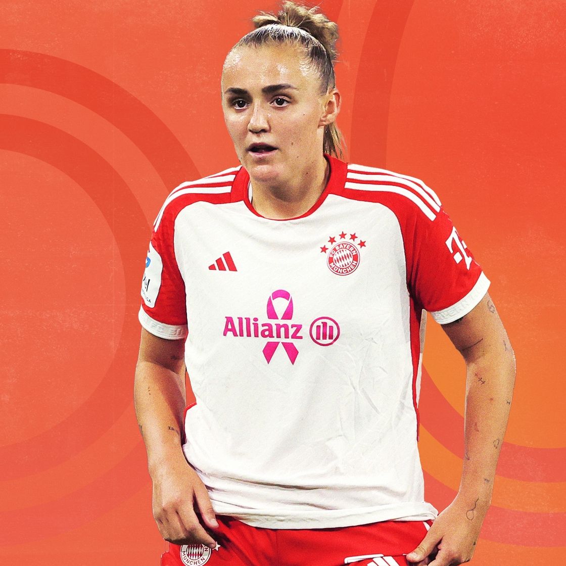 Georgia Stanway GOAL50 1:1